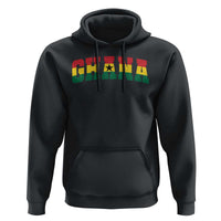 Vintage Ghana Flag Varsity Hoodie Classic Ghanaian Pride Heritage Graphic