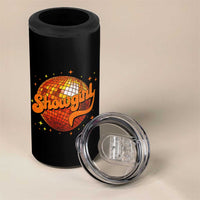 Showgirl 4 in 1 Can Cooler Tumbler Orange Show Girl Concert Country Music Fan Gift