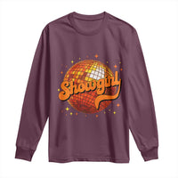 Showgirl Long Sleeve Shirt Orange Show Girl Concert Country Music Fan Gift