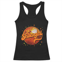 Showgirl Racerback Tank Top Orange Show Girl Concert Country Music Fan Gift