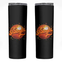 Showgirl Skinny Tumbler Orange Show Girl Concert Country Music Fan Gift