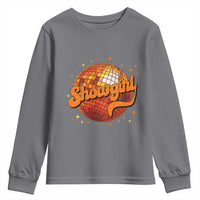 Showgirl Youth Sweatshirt Orange Show Girl Concert Country Music Fan Gift
