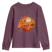 Showgirl Youth Sweatshirt Orange Show Girl Concert Country Music Fan Gift