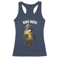 Bird Nerd Racerback Tank Top Funny Birding Bird Lover Watcher Twitcher - Wonder Print Shop