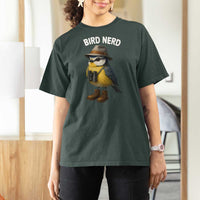 Bird Nerd T Shirt For Women Funny Birding Bird Lover Watcher Twitcher - Wonder Print Shop