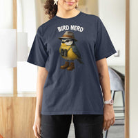 Bird Nerd T Shirt For Women Funny Birding Bird Lover Watcher Twitcher - Wonder Print Shop