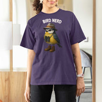Bird Nerd T Shirt For Women Funny Birding Bird Lover Watcher Twitcher - Wonder Print Shop