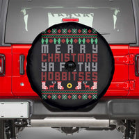 Merry Christmas Ya Filthy Animal Spare Tire Cover Funny Fantasy Movie Meme LOL Ugly Xmas - Wonder Print Shop