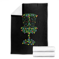Christmas Disc Golf Basket Throw Blanket Frisbee Golfer Xmas Gift - Wonder Print Shop