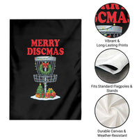 Christmas Disc Golf Garden Flag Merry Discmas Golfers Frisbee Golfer Xmas Gift - Wonder Print Shop