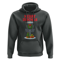 Christmas Disc Golf Hoodie Merry Discmas Golfers Frisbee Golfer Xmas Gift - Wonder Print Shop