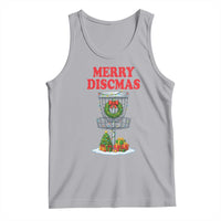 Christmas Disc Golf Tank Top Merry Discmas Golfers Frisbee Golfer Xmas Gift - Wonder Print Shop