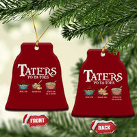 Taters Potatoes Ceramic Ornament Funny Movie Fans Holiday Gift - Wonder Print Shop