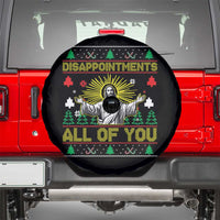 Funny Jesus Christmas Spare Tire Cover Disappointments All of You Jesus Ugly Xmas - Wonder Print Shop