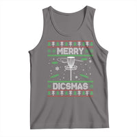 Disc Golf Christmas Tank Top Merry Discmas Ugly Xmas - Wonder Print Shop