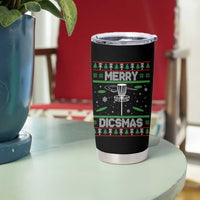 Disc Golf Christmas Tumbler Cup Merry Discmas Ugly Xmas - Wonder Print Shop
