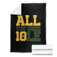 All You Need is Love Throw Blanket Retro Jordan GB Football Lover Fan Gift - Wonder Print Shop