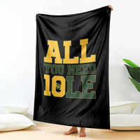 All You Need is Love Throw Blanket Retro Jordan GB Football Lover Fan Gift - Wonder Print Shop