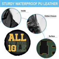 All You Need is Love Spare Tire Cover Retro Jordan GB Football Lover Fan Gift - Wonder Print Shop