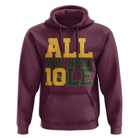 All You Need is Love Hoodie Retro Jordan GB Football Lover Fan Gift - Wonder Print Shop