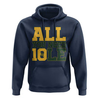 All You Need is Love Hoodie Retro Jordan GB Football Lover Fan Gift - Wonder Print Shop