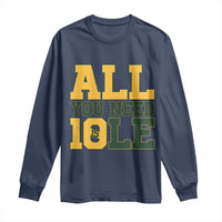 All You Need is Love Long Sleeve Shirt Retro Jordan GB Football Lover Fan Gift - Wonder Print Shop