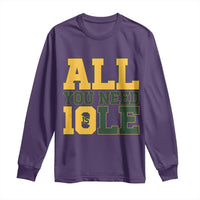 All You Need is Love Long Sleeve Shirt Retro Jordan GB Football Lover Fan Gift - Wonder Print Shop
