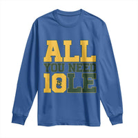 All You Need is Love Long Sleeve Shirt Retro Jordan GB Football Lover Fan Gift - Wonder Print Shop