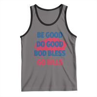 Football Lovers Tank Top Game Day Be Good Do Good God Bless Go BFB - Wonder Print Shop
