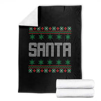 I'm So Good Santa Came Twice Santa Throw Blanket Funny Ugly Matching Couple Christmas Outfit Pajama - Wonder Print Shop