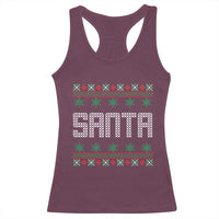 I'm So Good Santa Came Twice Santa Racerback Tank Top Funny Ugly Matching Couple Christmas Outfit Pajama - Wonder Print Shop