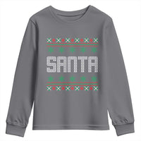 I'm So Good Santa Came Twice Santa Youth Sweatshirt Funny Ugly Matching Couple Christmas Outfit Pajama - Wonder Print Shop