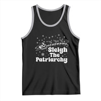Sleigh The Patriarchy Tank Top Christmas Feminist Womens Rights - Wonder Print Shop