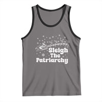 Sleigh The Patriarchy Tank Top Christmas Feminist Womens Rights - Wonder Print Shop