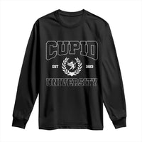 Cupid University Long Sleeve Shirt Cute Valentine's Day Funny College
