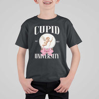 Cupid University T Shirt For Kid Cute Valentine's Day College