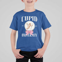 Cupid University T Shirt For Kid Cute Valentine's Day College