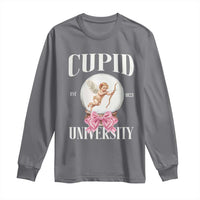 Cupid University Long Sleeve Shirt Cute Valentine's Day College