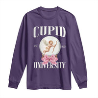 Cupid University Long Sleeve Shirt Cute Valentine's Day College