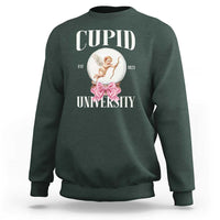 Cupid University Sweatshirt Cute Valentine's Day College