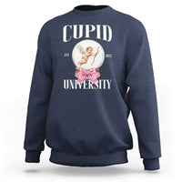 Cupid University Sweatshirt Cute Valentine's Day College