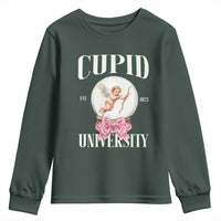 Cupid University Youth Sweatshirt Cute Valentine's Day College