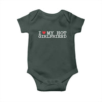 I Love My Hot Girlfriend Baby Onesie Valentines Day Gifts For Boyfriend