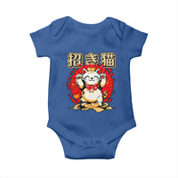Maneki Neko Baby Onesie Kawaii Japanese Lucky Cat