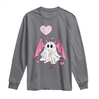 Valentines Ghost Long Sleeve Shirt Be My Boo Cute Funny