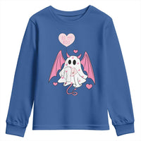 Valentines Ghost Youth Sweatshirt Be My Boo Cute Funny