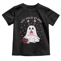 Valentines Ghost Toddler T Shirt Will You Be My Boo Cute Funny