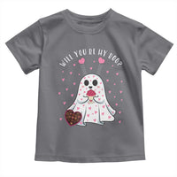 Valentines Ghost Toddler T Shirt Will You Be My Boo Cute Funny