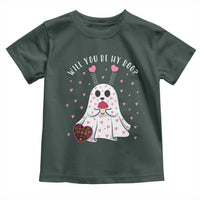 Valentines Ghost Toddler T Shirt Will You Be My Boo Cute Funny