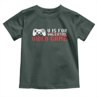 Valentines Day Gamers Toddler T Shirt V Is For Video Games Gamer